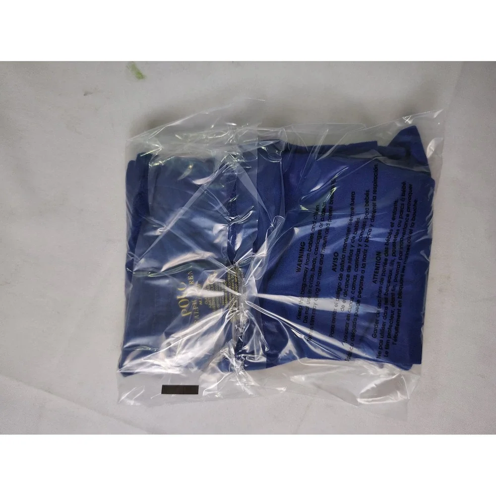 Polo‎ Ralph Lauren T Shirt Mens Medium M Blue Yellow Pony Classic Fit Tee